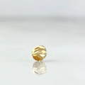 Balin Diamantado 3mm Oro Amarillo