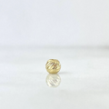Balín Diamantado 4mm Oro Amarillo